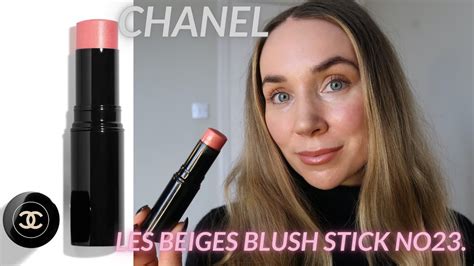 chanel blush stick 23|chanel blush stick review.